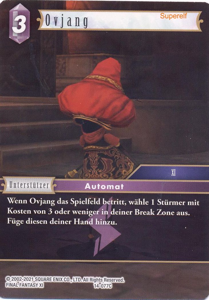 Final Fantasy Opus 14-077 C Ovjang Blitz