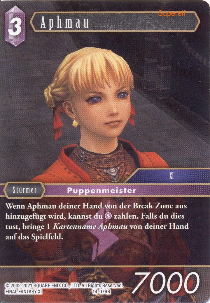 Final Fantasy Opus 14-079 R Aphmau Blitz