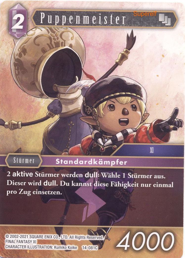 Final Fantasy Opus 14-081 C Puppenmeister Blitz