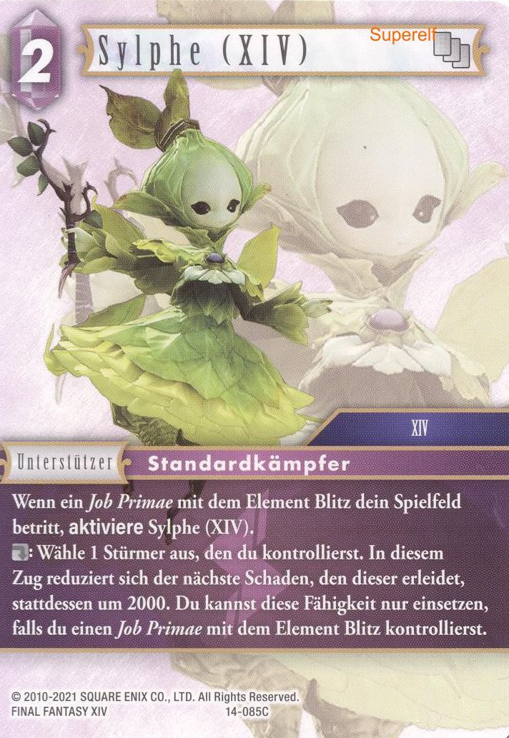 Final Fantasy Opus 14-085 C Sylphe (XIV) Blitz