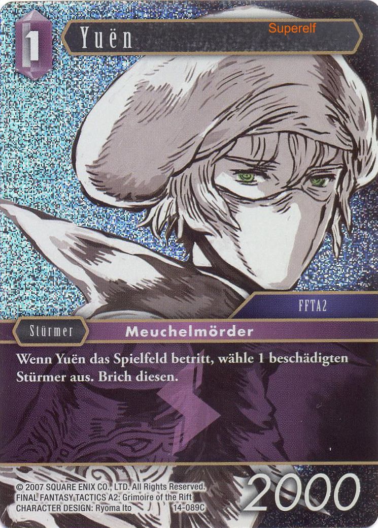 Final Fantasy Opus 14-089 C Yuen Blitz