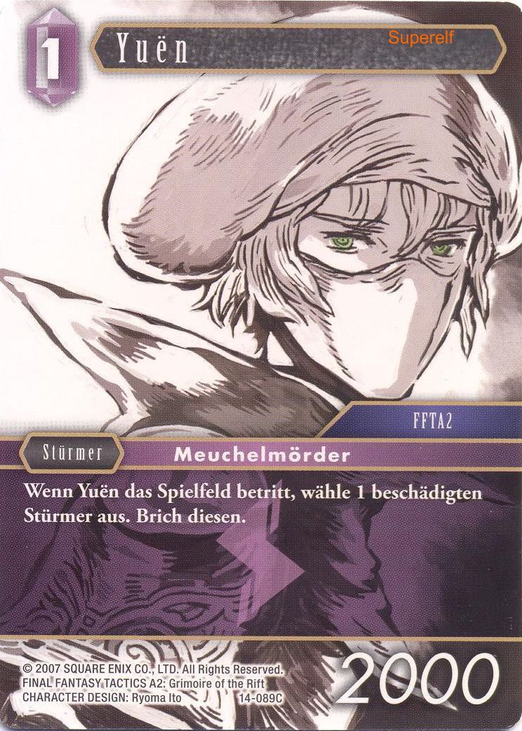 Final Fantasy Opus 14-089 C Yuen Blitz