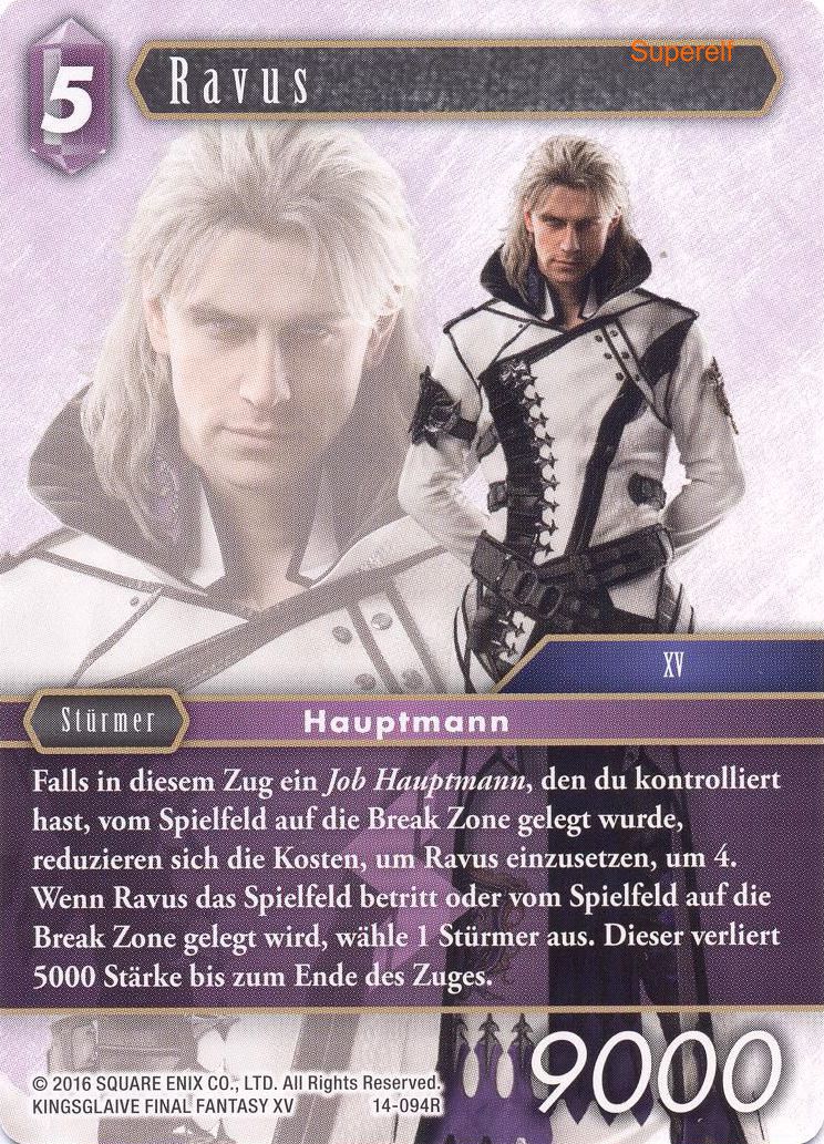 Final Fantasy Opus 14-094 R Ravus Blitz