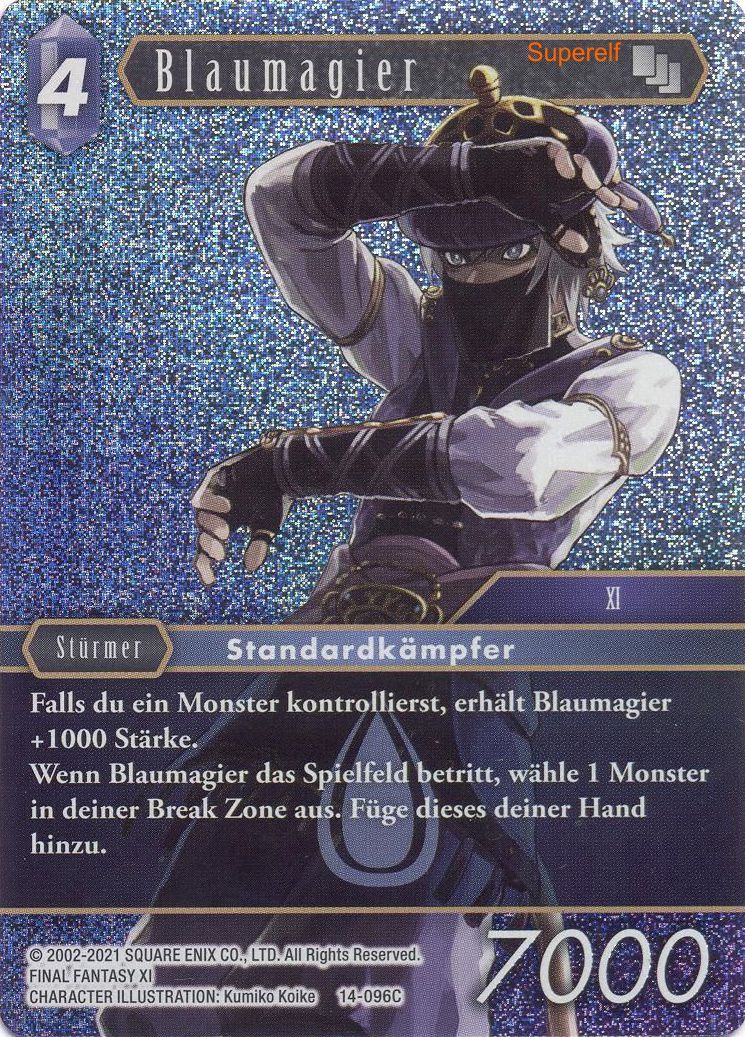 Final Fantasy Opus 14-096 C Blaumagier Wasser