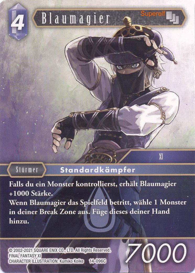 Final Fantasy Opus 14-096 C Blaumagier Wasser