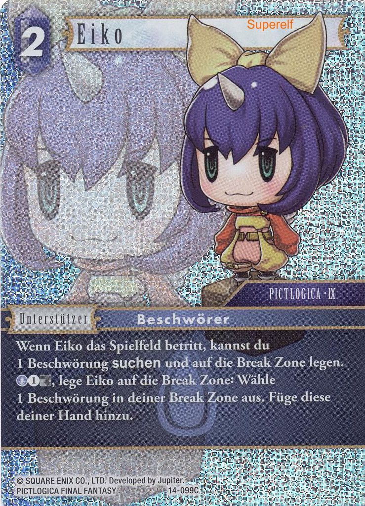 Final Fantasy Opus 14-099 C Eiko Wasser