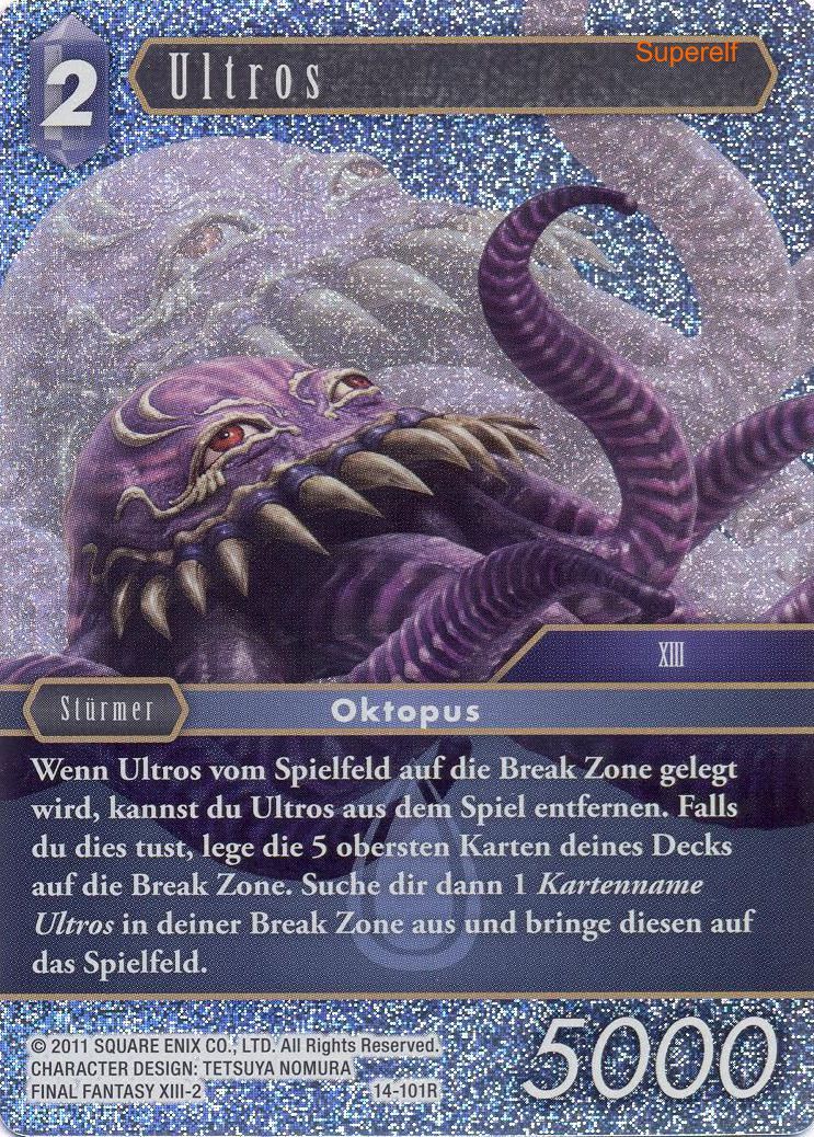 Final Fantasy Opus 14-101 R Ultros Wasser