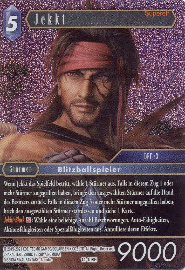 Final Fantasy Opus 14-108 H Jekkt Wasser
