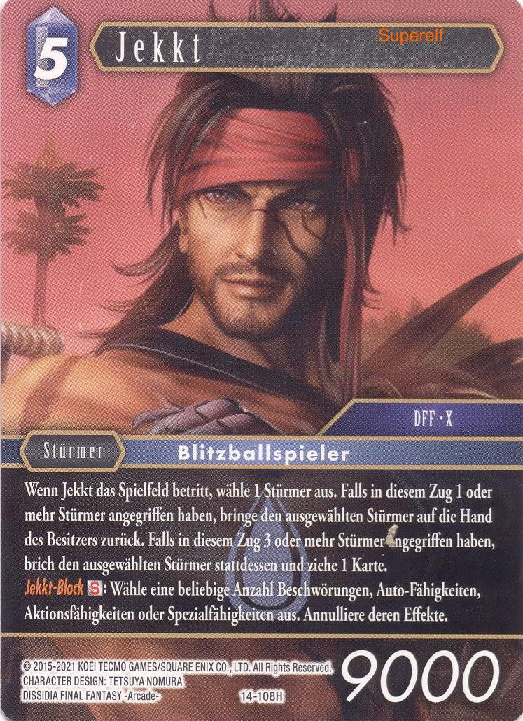 Final Fantasy Opus 14-108 H Jekkt Wasser