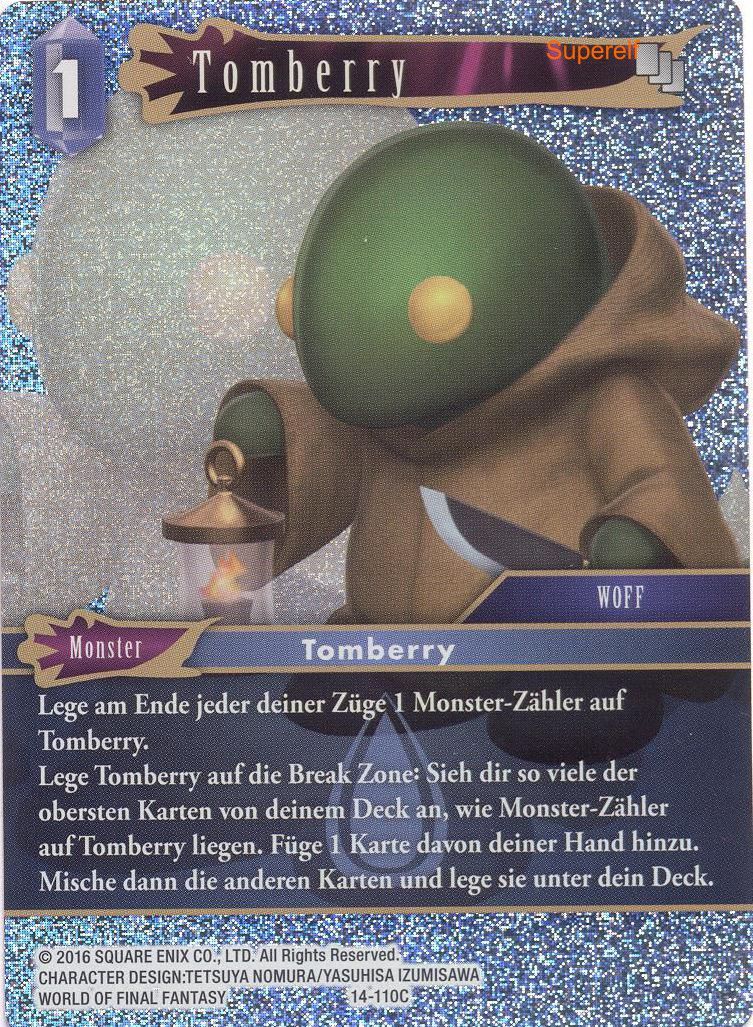 Final Fantasy Opus 14-110 C Tomberry Wasser