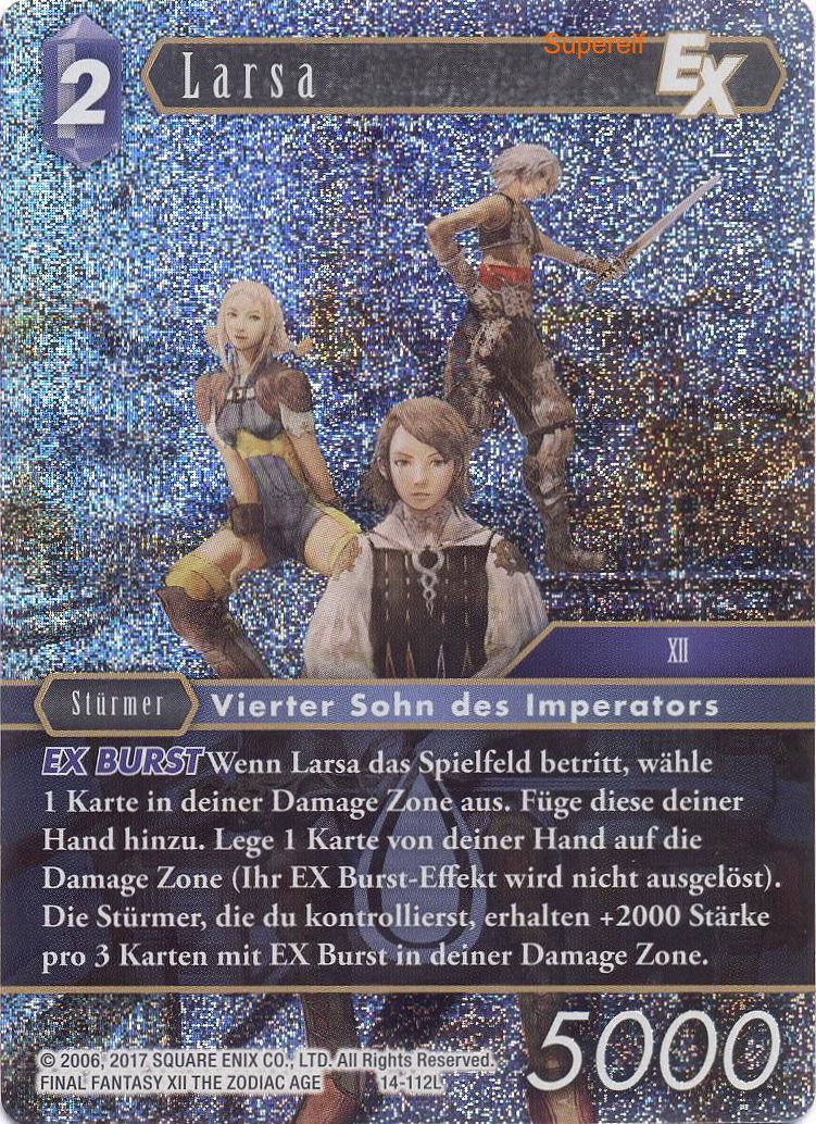 Final Fantasy Opus 14-112 L Larsa Wasser