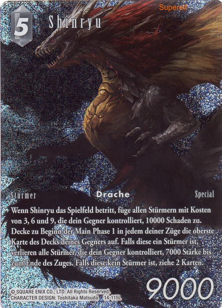 Final Fantasy Opus 14-115 L Shinryu Licht