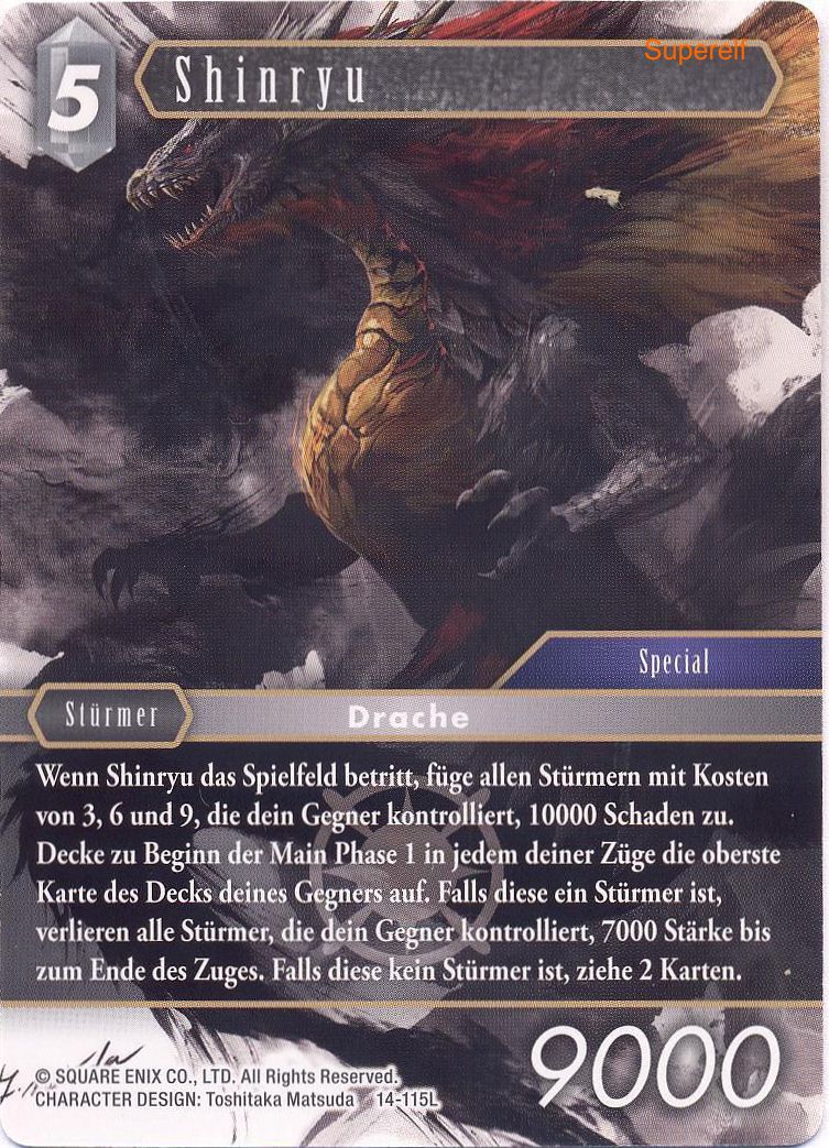 Final Fantasy Opus 14-115 L Shinryu Licht