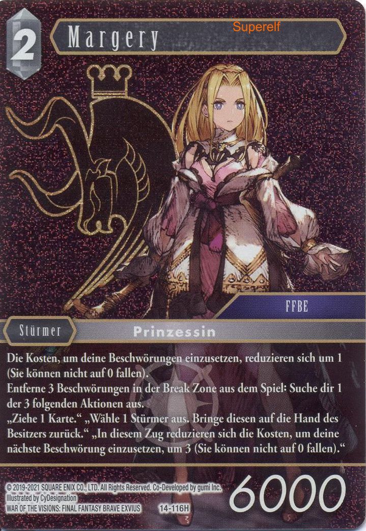 Final Fantasy Opus 14-116 H Margery Licht