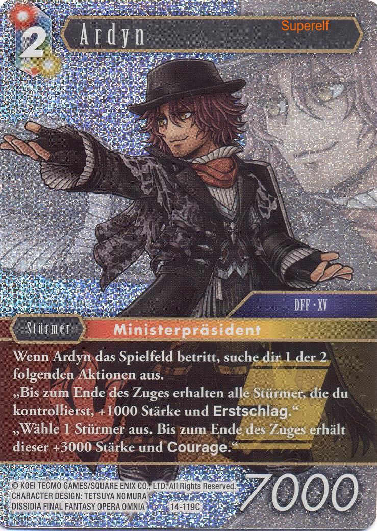 Final Fantasy Opus 14-119 C Ardyn Feuer/Erde