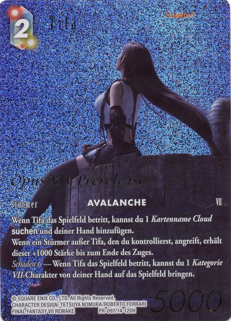 Final Fantasy Opus 14-120 H Tifa Feuer/Erde