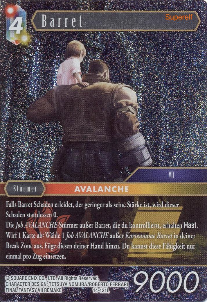 Final Fantasy Opus 14-121 L Barret Feuer/Erde