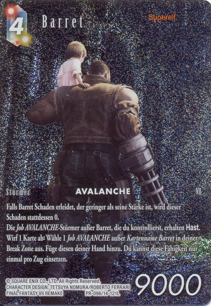 Final Fantasy Opus 14-121 L Barret Feuer/Erde