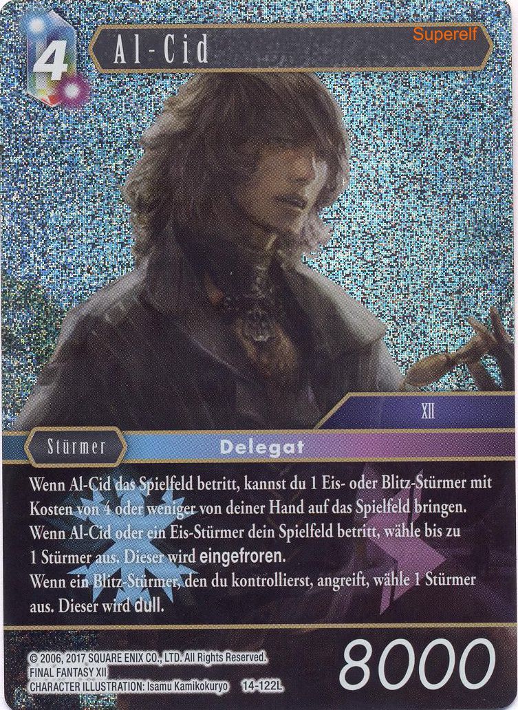 Final Fantasy Opus 14-122 L Al-Cid Eis/Blitz