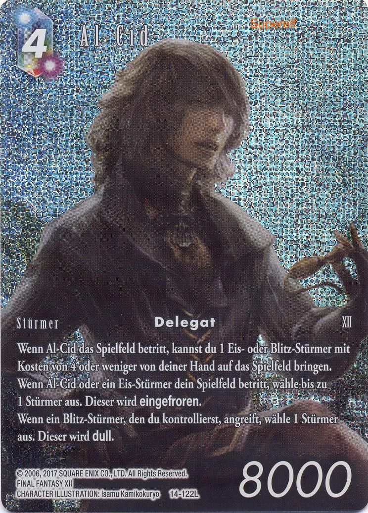 Final Fantasy Opus 14-122 L Al-Cid Eis/Blitz