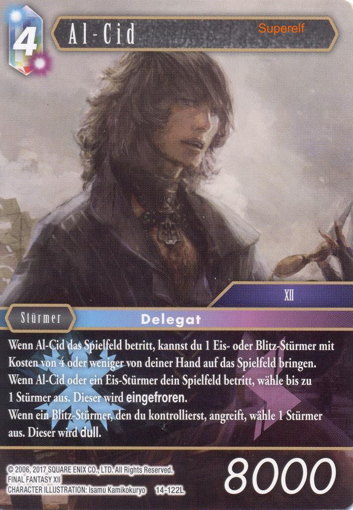 Final Fantasy Opus 14-122 L Al-Cid Eis/Blitz