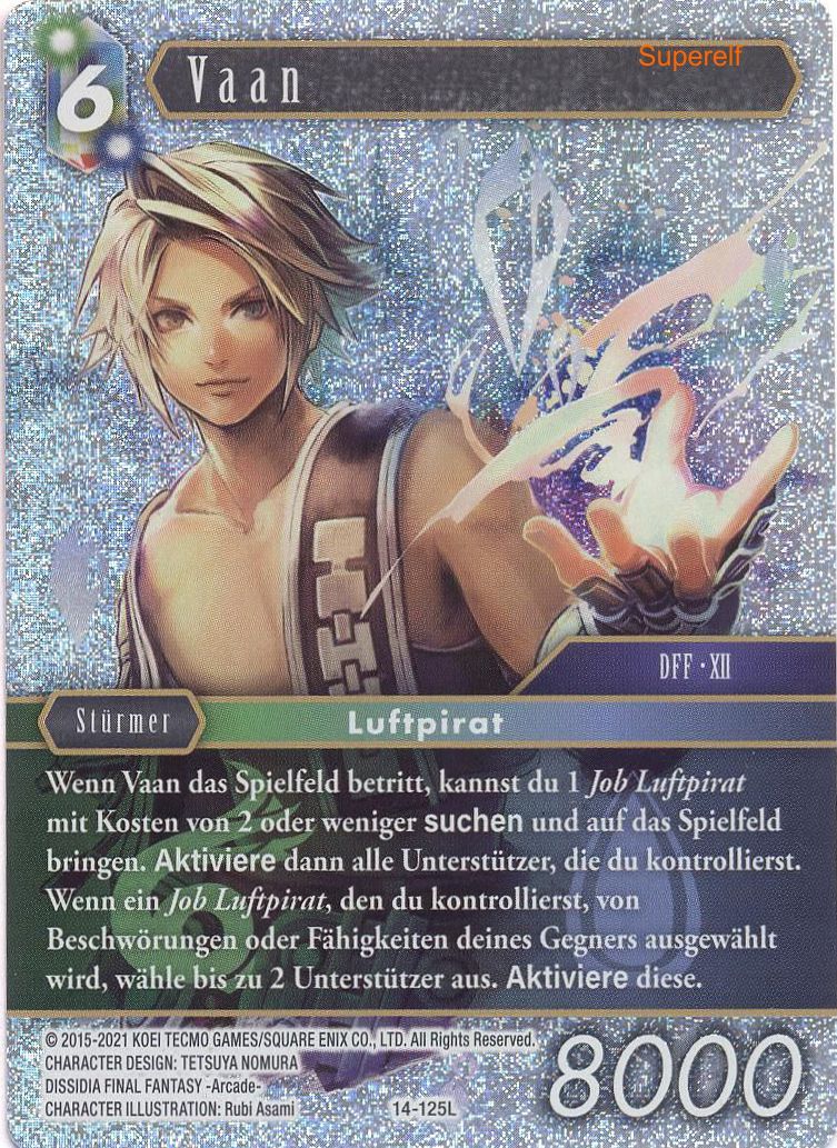 Final Fantasy Opus 14-125 L Vaan Wind/Wasser
