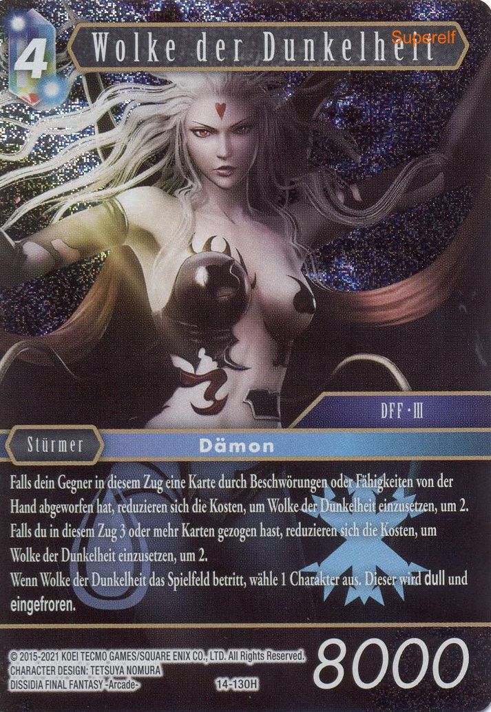 Final Fantasy Opus 14-130 H Wolke der Dunkelheit Wasser/Eis