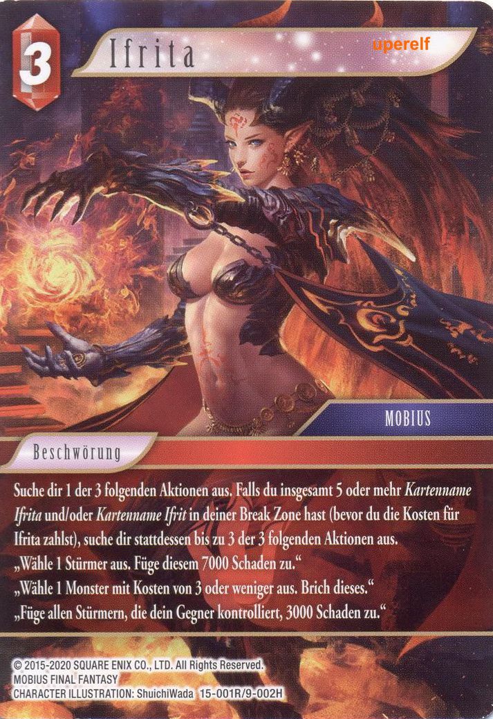 Final Fantasy Opus 15-001 R Ifrita Feuer