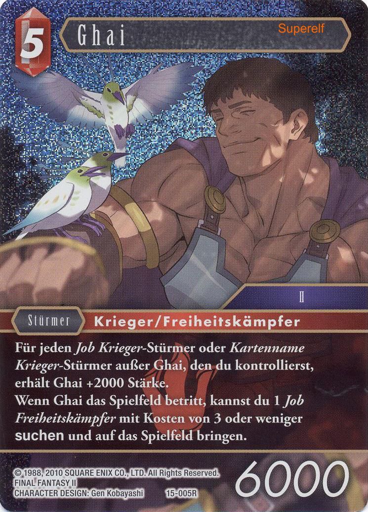 Final Fantasy Opus 15-005 R Ghai Feuer