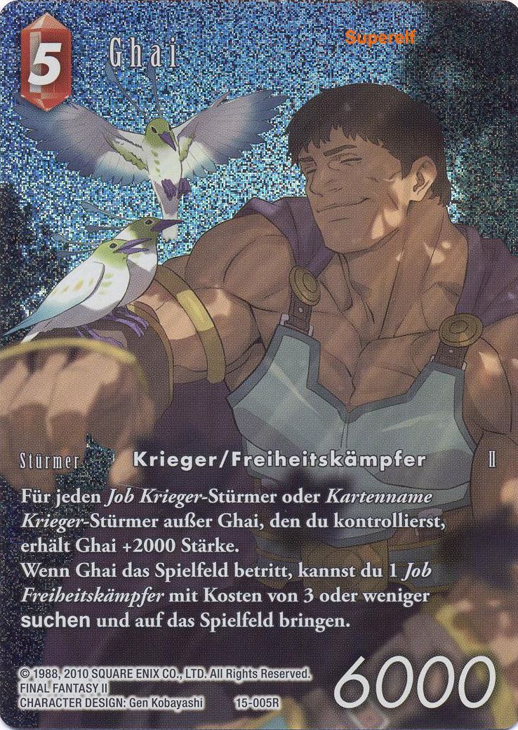 Final Fantasy Opus 15-005 R Ghai Feuer