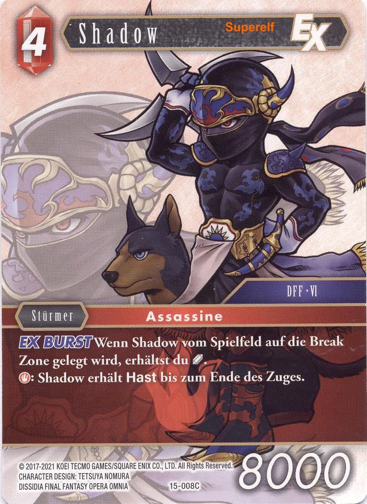 Final Fantasy Opus 15-008 C Shadow Feuer