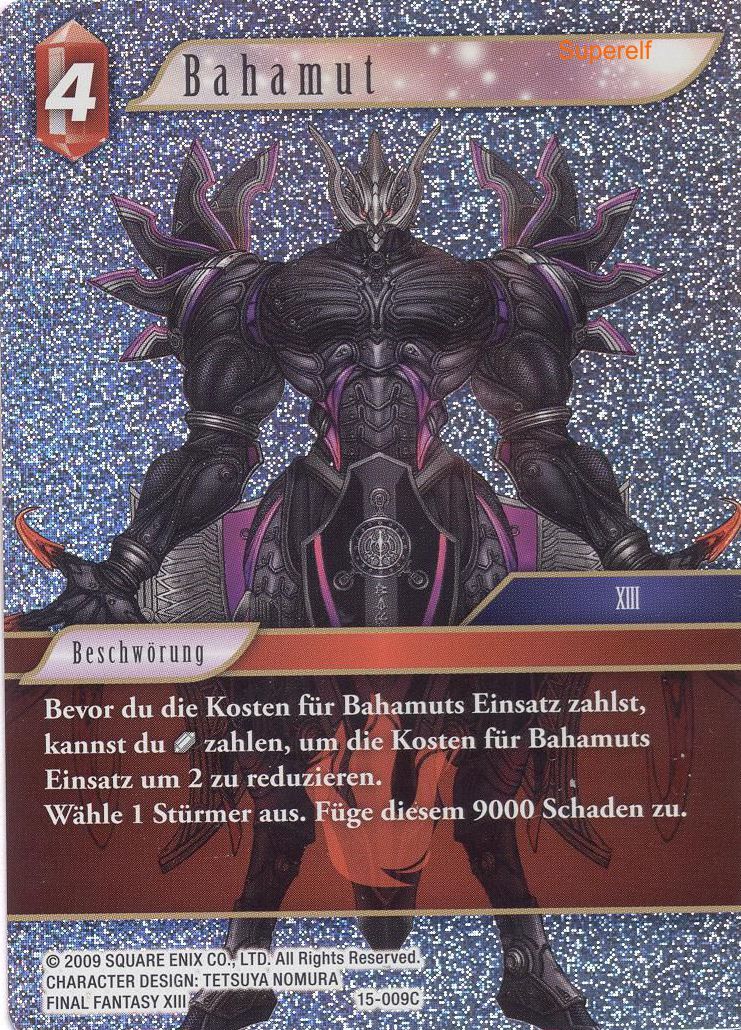 Final Fantasy Opus 15-009 C Bahamut Feuer