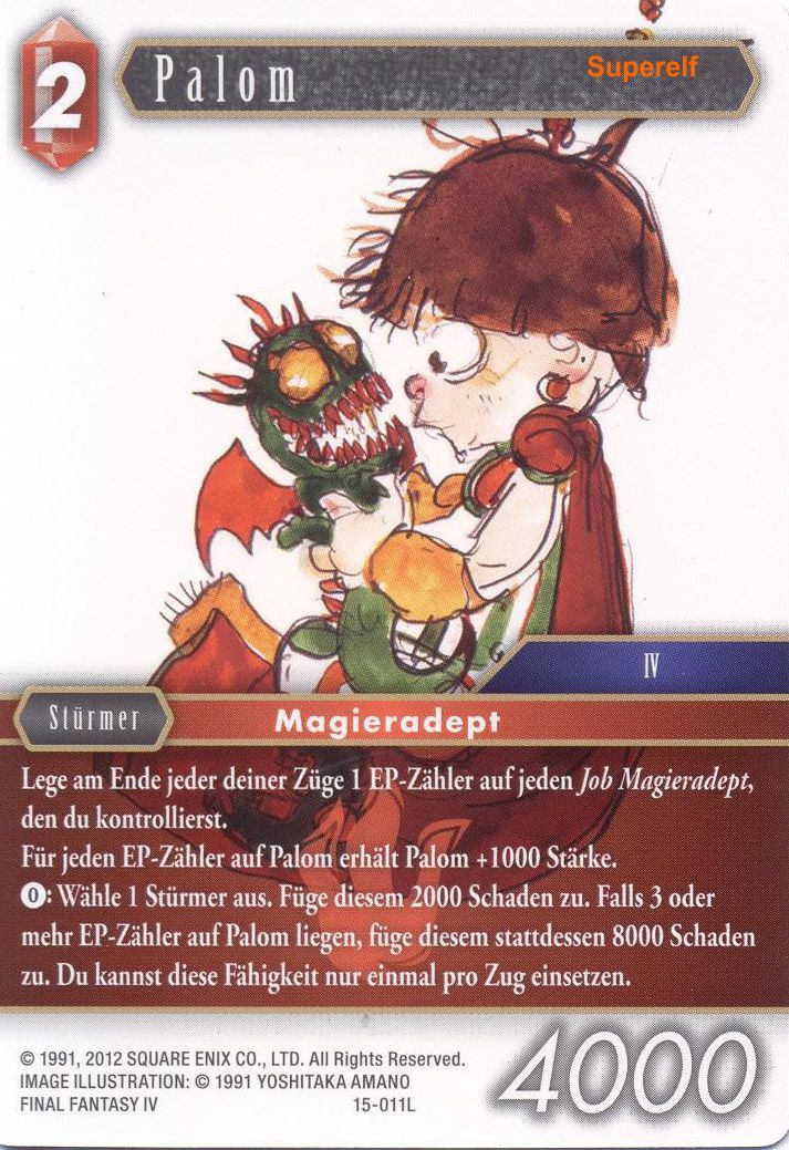 Final Fantasy Opus 15-011 L Palom Feuer