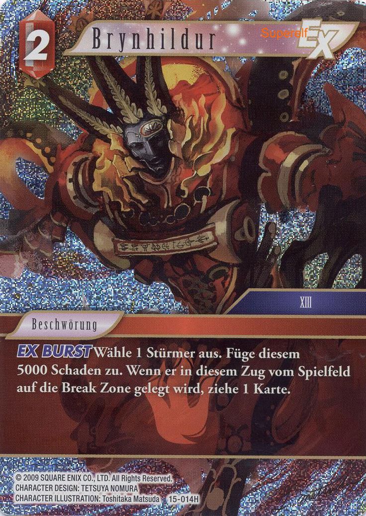 Final Fantasy Opus 15-014 H Brynhildur Feuer