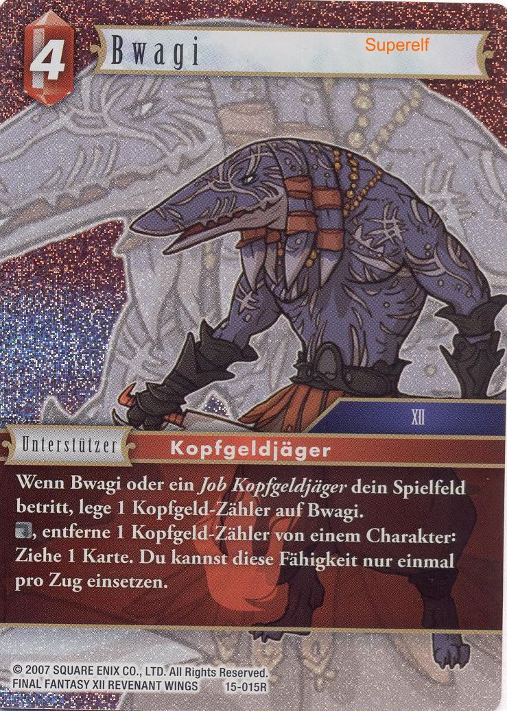 Final Fantasy Opus 15-015 R Bwagi Feuer