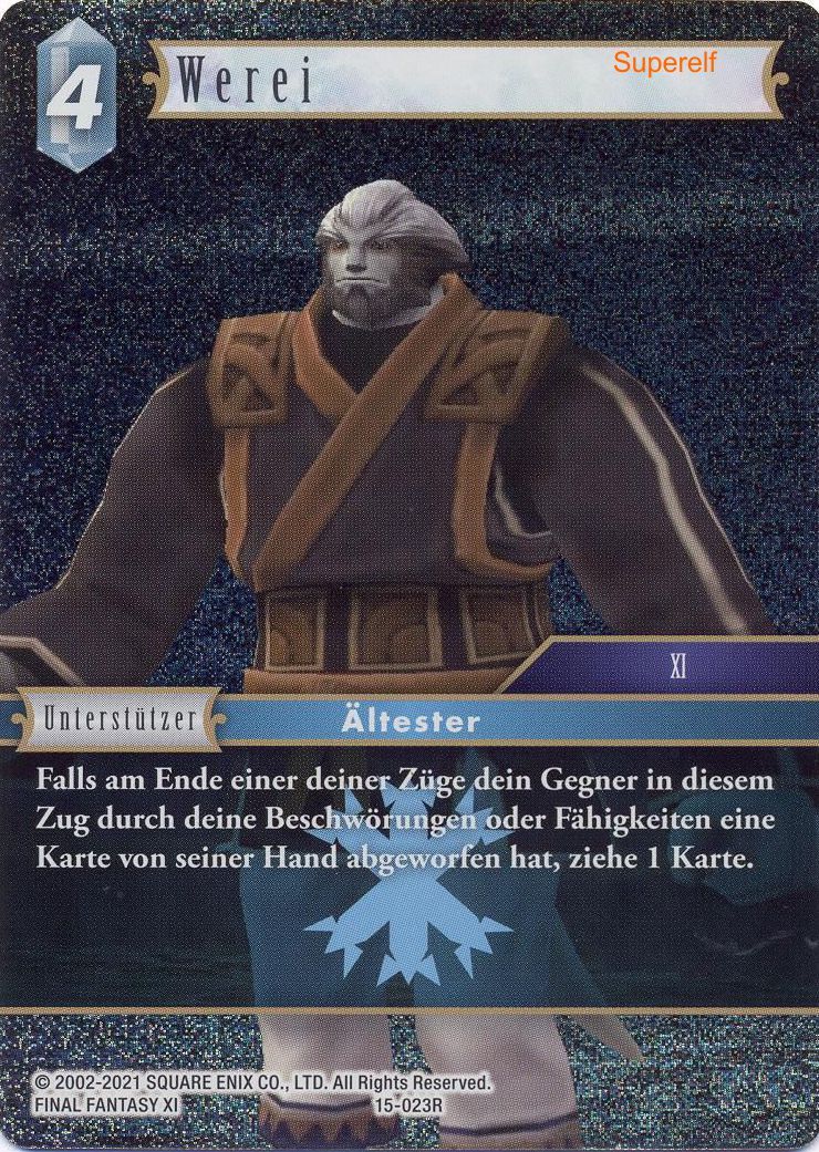 Final Fantasy Opus 15-023 R Werei Eis