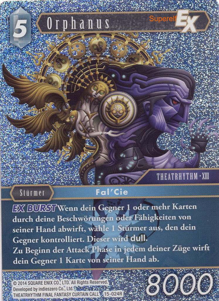 Final Fantasy Opus 15-024 R Orphanus Eis