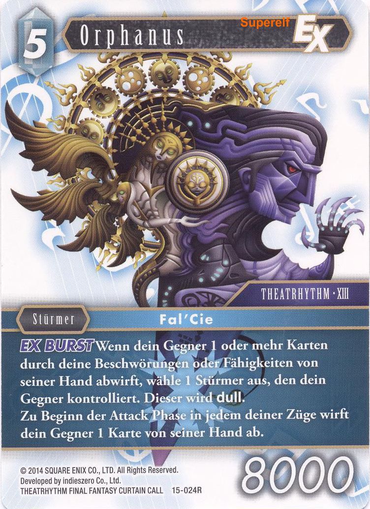 Final Fantasy Opus 15-024 R Orphanus Eis