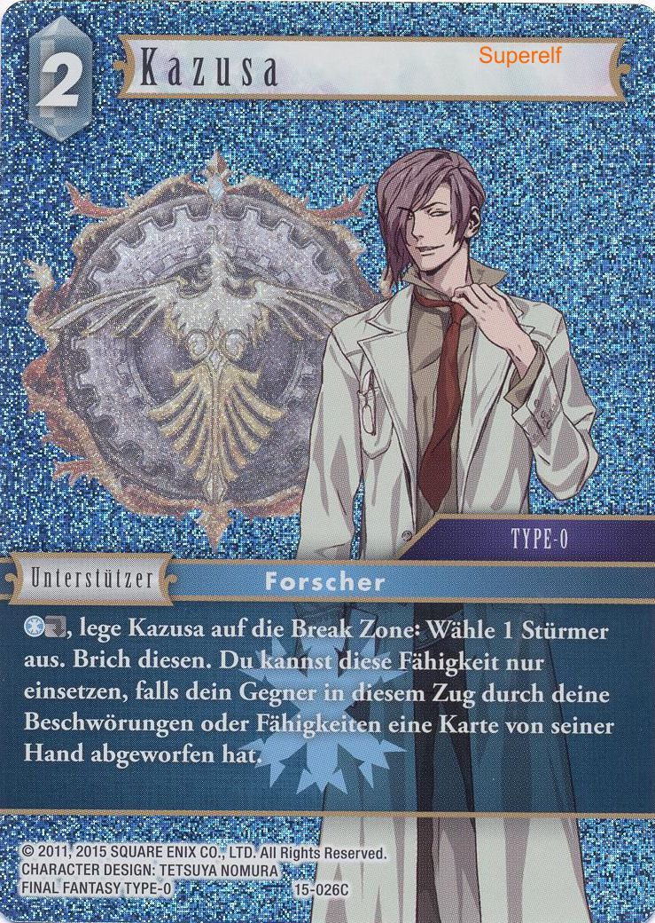 Final Fantasy Opus 15-026 C Kazusa Eis