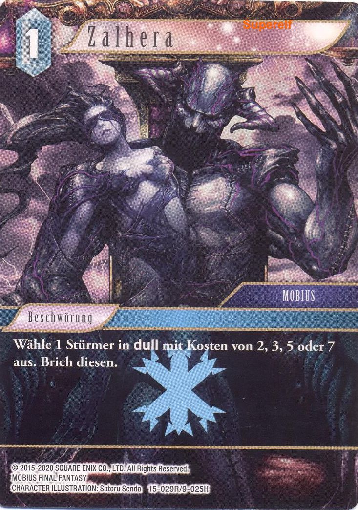 Final Fantasy Opus 15-029 R Zalhera Eis