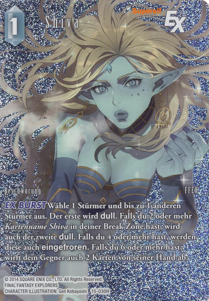 Final Fantasy Opus 15-030 H Shiva Eis