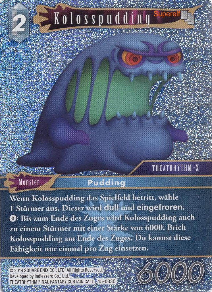 Final Fantasy Opus 15-033 C Kolosspudding Eis