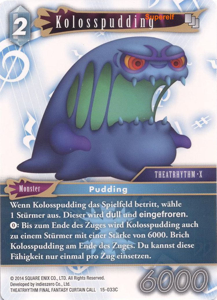 Final Fantasy Opus 15-033 C Kolosspudding Eis