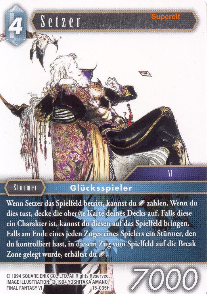 Final Fantasy Opus 15-035 H Setzer Eis