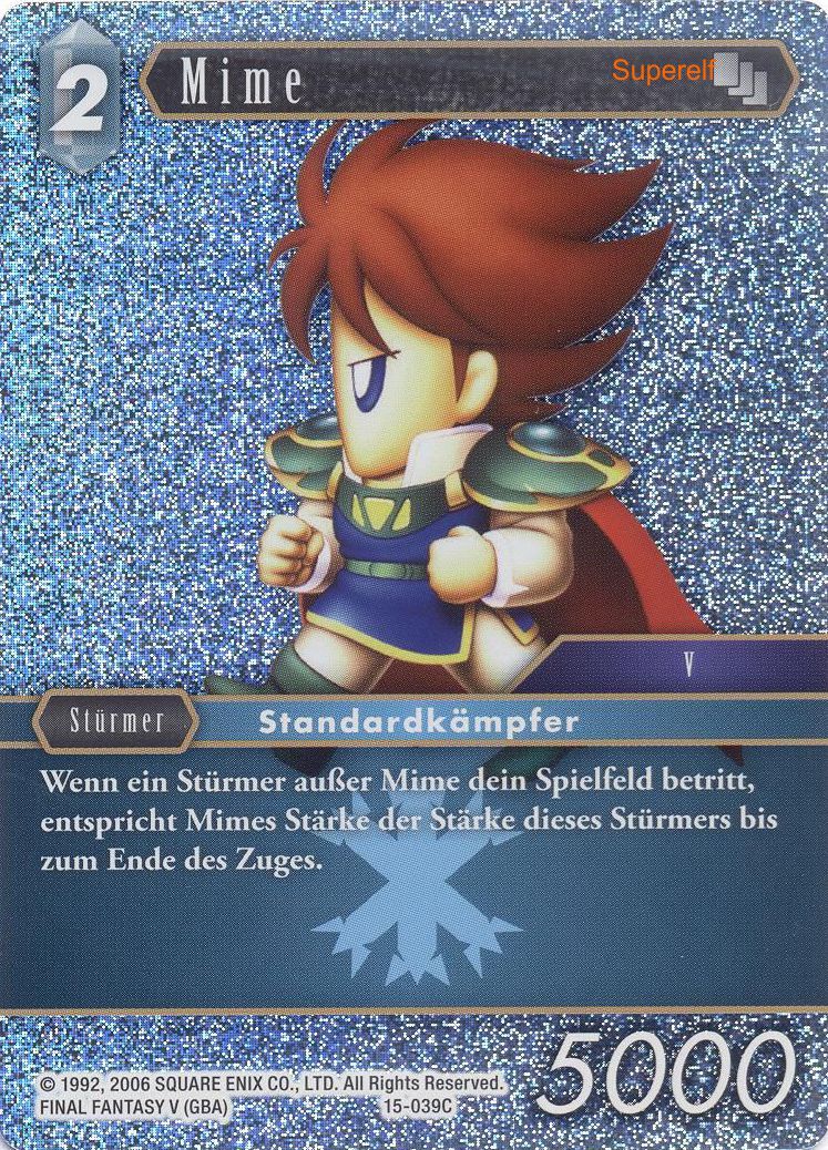 Final Fantasy Opus 15-039 C Mime Eis