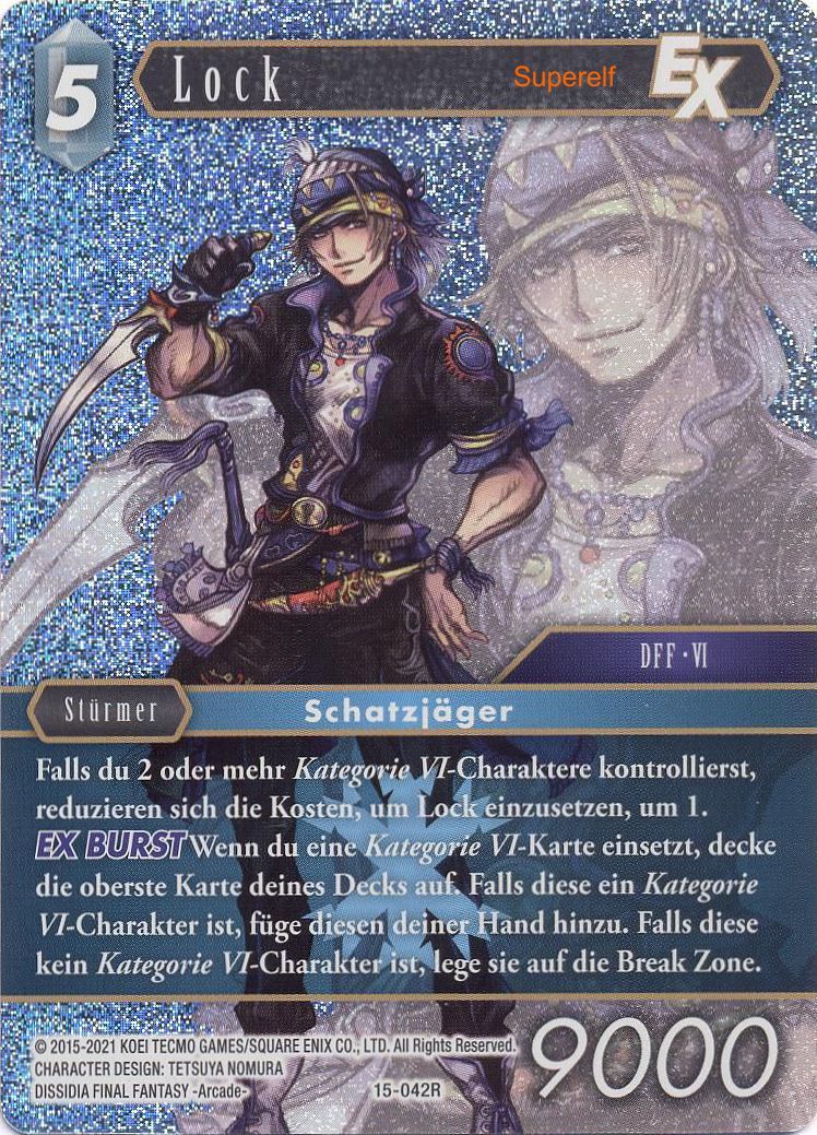 Final Fantasy Opus 15-042 R Lock Eis