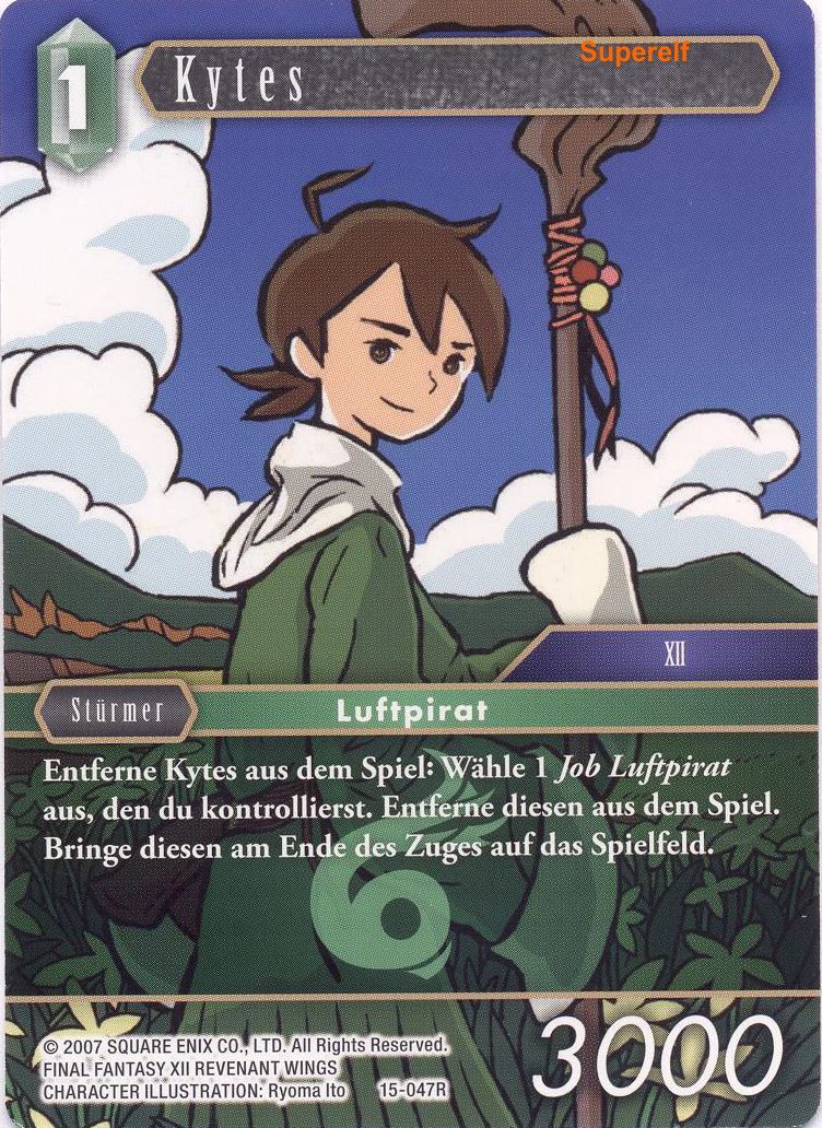 Final Fantasy Opus 15-047 R Kytes Wind