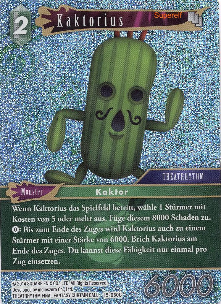 Final Fantasy Opus 15-050 C Kaktorius Wind
