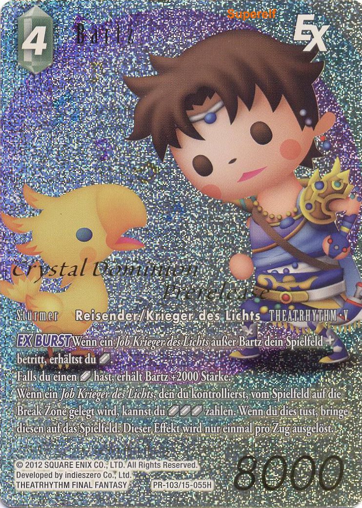 Final Fantasy Opus 15-055 H Bartz Wind