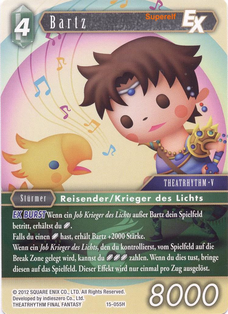 Final Fantasy Opus 15-055 H Bartz Wind